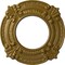 Ekena Millwork Benson Ceiling Medallion (Fits Canopies up to 4 1/8"), Hand-Painted Gold, 9"OD x 4 1/8"ID x 5/8"P CM09BNGLS - alternate 1